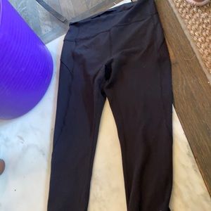 Black ankle lululemon leggings
